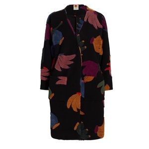 Farm Rio Banangola Cardigan Fleece Coat Sz.S